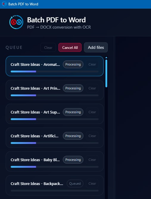 Parallel processing in action